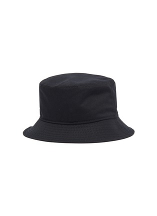 模特儿示范图 - 点击放大 - MAISON MICHEL - JASON纯棉斜纹布渔夫帽