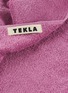 细节 –点击放大 - TEKLA - Organic Cotton Terry Bath Towel – Magenta