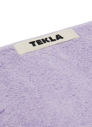 细节 –点击放大 - TEKLA - Organic Cotton Terry Guest Towel – Lavender