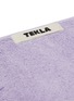 细节 –点击放大 - TEKLA - Organic Cotton Terry Guest Towel – Lavender