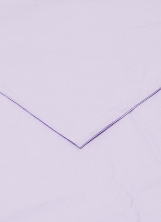 细节 –点击放大 - TEKLA - 特大双人床有机棉四件套—紫色