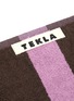 细节 –点击放大 - TEKLA - 拼色条纹有机棉毛巾－紫色及棕色
