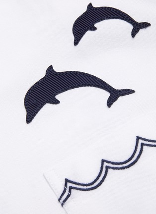  - THOM BROWNE - 海豚图案牛津布衬衫