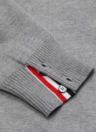  - THOM BROWNE - 海豚图案拼色条纹针织衫