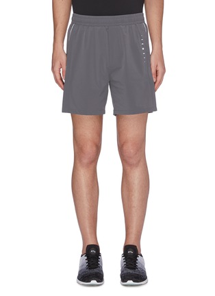 首图 - 点击放大 - PARTICLE FEVER - 松紧裤腰品牌标志功能运动短裤