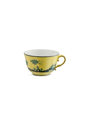 首图 –点击放大 - GINORI 1735 - ORIENTE ITALINO CITRINO水墨图案陶瓷茶杯－蓝色及黄色