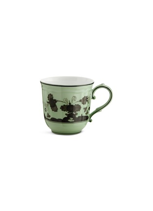 首图 –点击放大 - GINORI 1735 - Oriente Italiano Bario水墨图案陶瓷茶杯－黑色及绿色