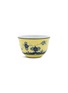 首图 –点击放大 - GINORI 1735 - ORIENTE ITALINO CITRINO水墨图案陶瓷碗－蓝色及黄色（10.5cm）