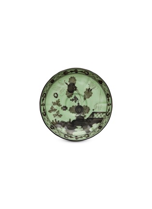 首图 –点击放大 - GINORI 1735 - Oriente Italiano Bario水墨图案陶瓷茶碟－黑色及绿色（15cm）