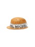 首图 - 点击放大 - MAISON MICHEL - RIE拼色Logo帽带编织短檐帽