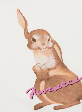  - FIORUCCI - 品牌名称兔子图案纯棉卫衣
