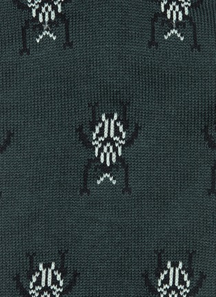 细节 - 点击放大 - PAUL SMITH - 甲虫图案混棉针织袜