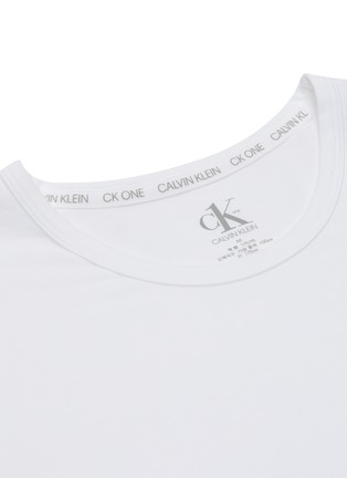  - CALVIN KLEIN UNDERWEAR - CK One logo纯色T恤