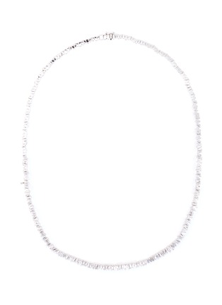 首图 - 点击放大 - SUZANNE KALAN - 'Fireworks' diamond 18k white gold tennis necklace
