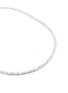模特儿示范图 - 点击放大 - SUZANNE KALAN - 'Fireworks' diamond 18k white gold tennis necklace