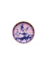 首图 –点击放大 - GINORI 1735 - ORIENTE ITALINO GOLD AZALEA金围边水墨图案陶瓷茶碟－蓝色及粉色（15cm）