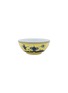 首图 –点击放大 - GINORI 1735 - ORIENTE ITALINO CITRINO水墨图案陶瓷碗－蓝色及黄色（17CM）