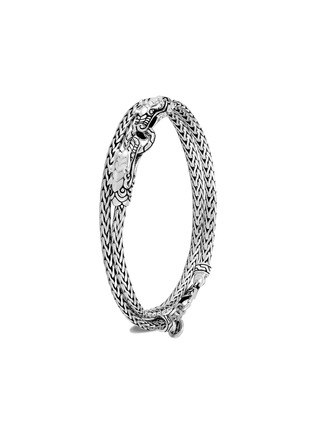 首图 - 点击放大 - JOHN HARDY - 'Legends Naga' sterling silver double bracelet