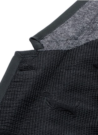 细节 - 点击放大 - THOM BROWNE - 腊肠犬提花混羊毛西装外套