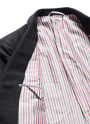  - THOM BROWNE - 腊肠犬提花混羊毛西装外套