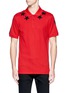 首图 - 点击放大 - GIVENCHY - 五角星数字图案纯棉POLO衫