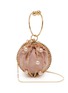 首图 - 点击放大 - ROSANTICA - 'Mini Sasha' faux pearl crystal embellished top handle bag
