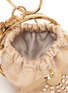 细节 - 点击放大 - ROSANTICA - 'Super Holly' faux pearl crystal embellished top handle bag