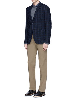 模特儿示范图 - 点击放大 - ALTEA - 纯色初剪羊毛针织衫