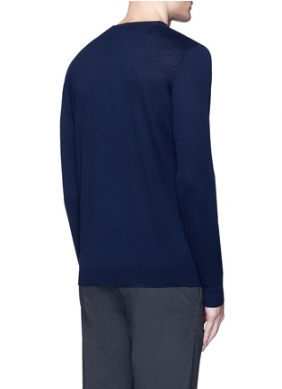 背面 - 点击放大 - ALTEA - 花卉图案初剪羊毛针织衫