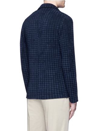 背面 - 点击放大 - ALTEA - 千鸟格混羊毛针织西服外套