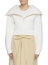 首图 - 点击放大 - JACQUEMUS - RISOUL仿两件式拉链半开襟超细美丽诺羊毛针织针织衫
