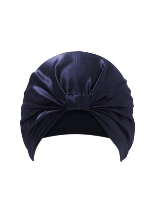 首图 -点击放大 - SILKE LONDON - THE SOFIA真丝护发帽－深蓝色