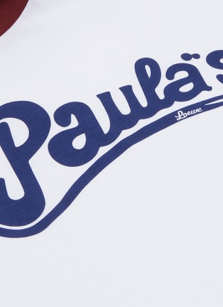  - LOEWE - PAULA'S IBIZA拼色设计LOGO纯棉长袖T恤