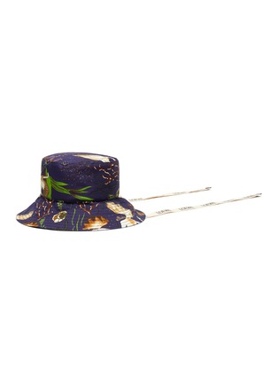 首图 - 点击放大 - LOEWE - PAULA'S IBIZA品牌名称拼贴趣味图案纯棉渔夫帽