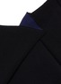 细节 - 点击放大 - ROLAND MOURET - KLINT拼色褶裥开衩无袖连衣裙