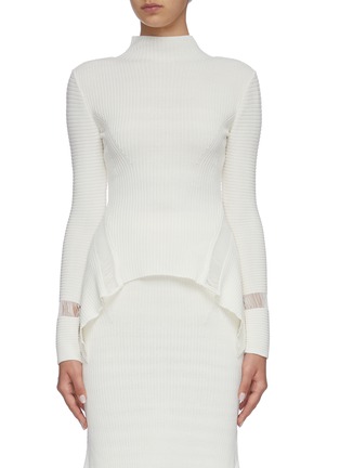 首图 - 点击放大 - DION LEE - 镂空线条针织衫