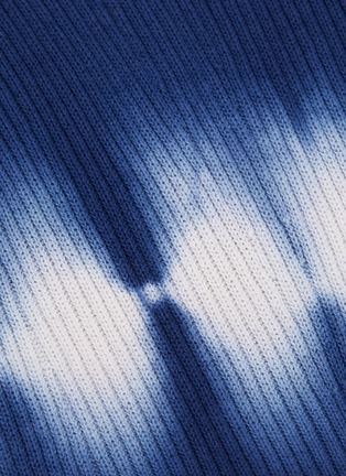 细节 - 点击放大 - ALTUZARRA - SHINOBU搭叠拼色扎染图案纯棉针织吊带连衣裙