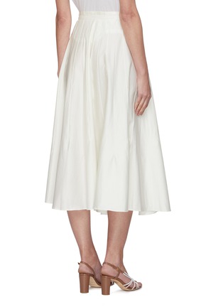背面 - 点击放大 - CULT GAIA - Sistra褶裥混棉半裙