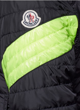  - MONCLER - ROI荧光拼贴夹克