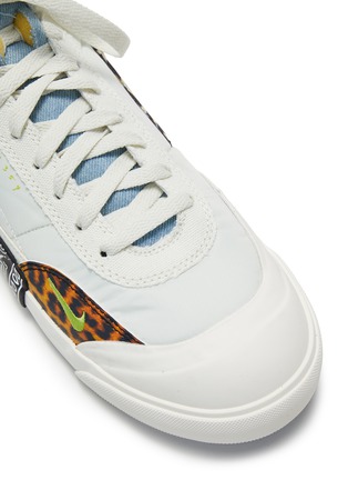 细节 - 点击放大 - NIKE - DROP-TYPE豹纹拼色格纹抽象图案高筒运动鞋