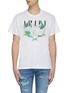 首图 - 点击放大 - AMIRI - 品牌名称恋人鸟图案纯棉T恤