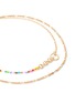 细节 - 点击放大 - GAVIRIA - FRIENDSHIP珠饰双层18k镀金黄铜项链