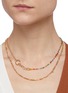 模特儿示范图 - 点击放大 - GAVIRIA - FRIENDSHIP珠饰双层18k镀金黄铜项链