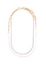 首图 - 点击放大 - GAVIRIA - ISLAND DISCO双层珠饰18K镀金黄铜项链