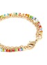 细节 - 点击放大 - GAVIRIA - FRIENDSHIP水晶珠饰18k镀金黄铜手链