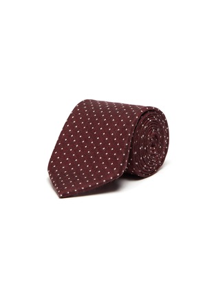 首图 - 点击放大 - STEFANOBIGI MILANO - 拼色波点羊绒领带