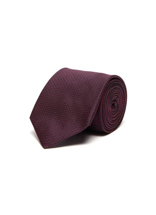 首图 - 点击放大 - STEFANOBIGI MILANO - 拼色真丝领带