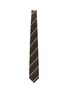 模特儿示范图 - 点击放大 - STEFANOBIGI MILANO - 拼色条纹丝混羊毛领带