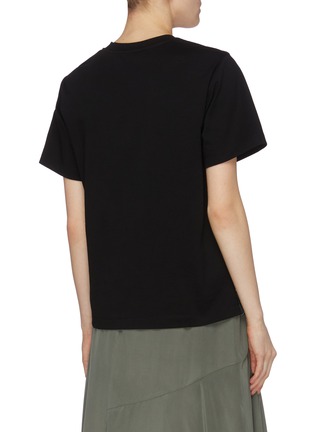 背面 - 点击放大 - 3.1 PHILLIP LIM - 拼色斜条纹褶裥T恤