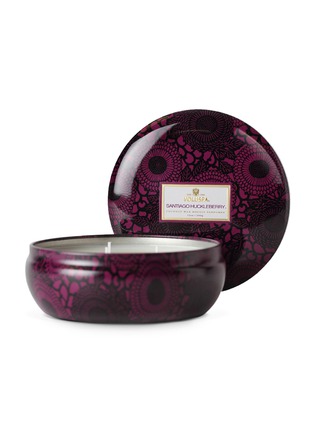 模特示范图 - 点击放大 - Voluspa - Japonica Santiago Huckleberry 3-wick scented candle
